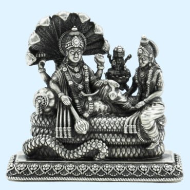 Antique Lakshmi Narayana Silver Idol, Laxmi Narayan Silver Idol, Laxmi Narayan Silver Murti, Antique Silver Idols