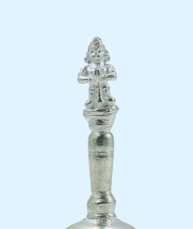 Hanuman Pure Silver Bell