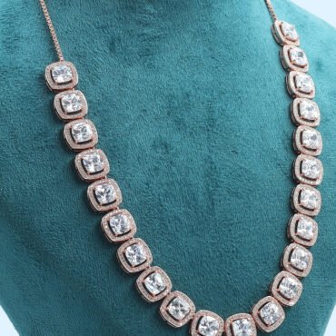 Rose Gold Plated Silver Chain