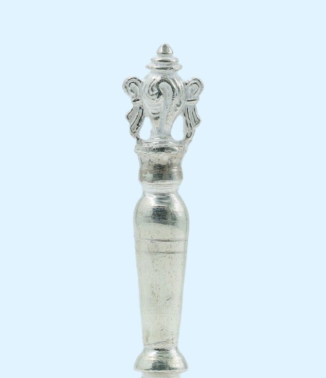 Silver Bell For Pooja