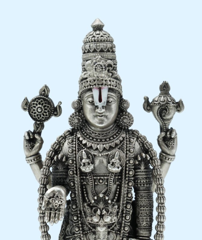 Silver Vishnu Murti