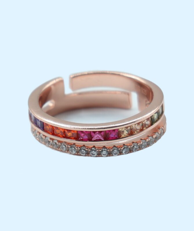 Multicolor Gemstone Ring