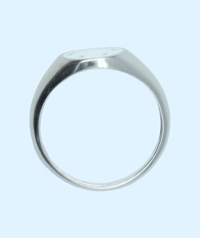 Sterling Silver Happy Ring
