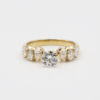 7 stone diamond ring