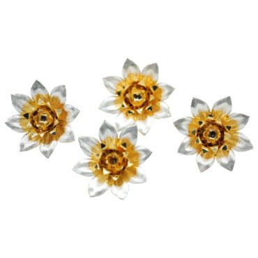 gold lotus silver