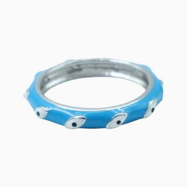silver eye ring