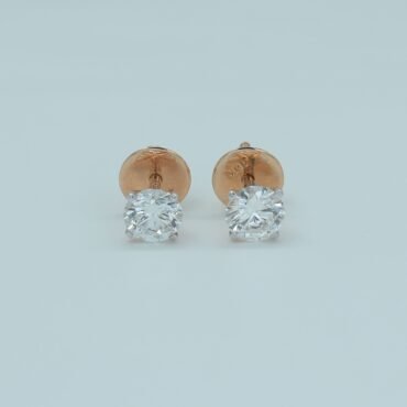 single diamond earring