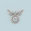 solitaire diamond pendant