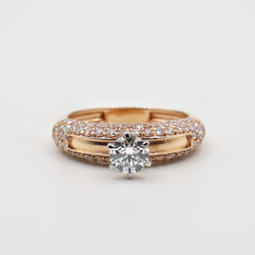 sparkling diamond ring