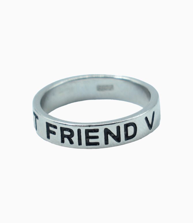 sterling silver friendship rings