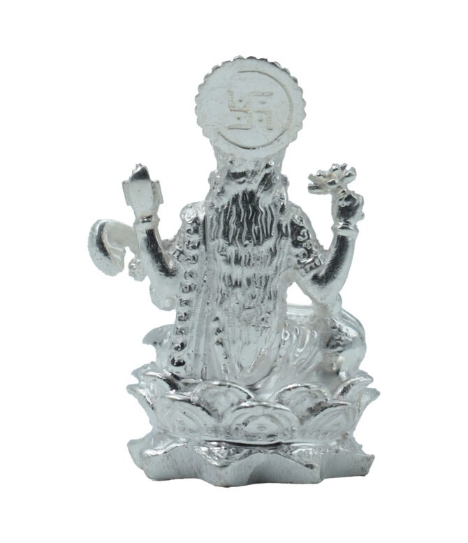 Pure Silver Saraswati Idol