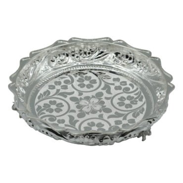 Pure silver Thambulam plate