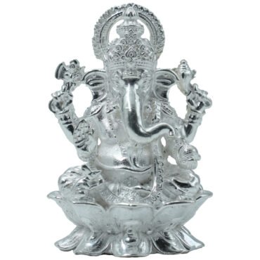Silver Ganesh Idol