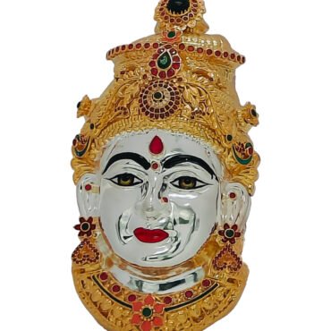 Silver Lakshmi Face