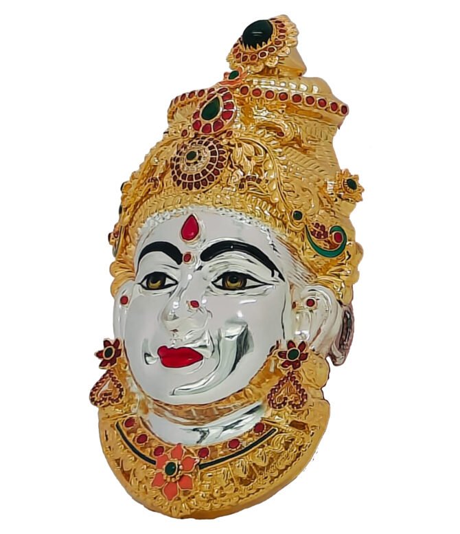 Varalakshmi face Silver