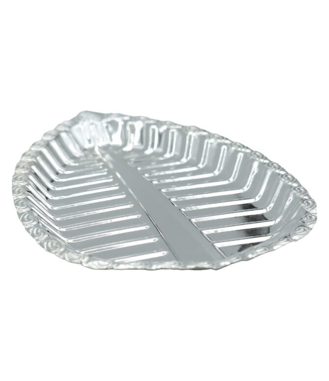 Silver Leaf Plate