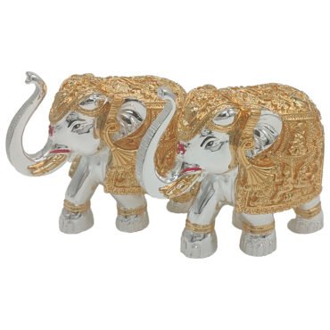 elephant silver idol