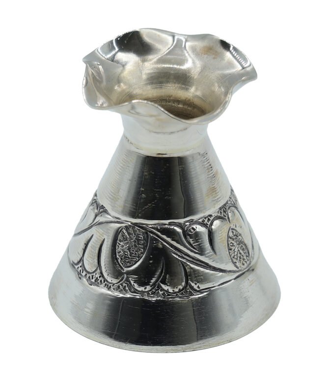 silver agarbatti stand